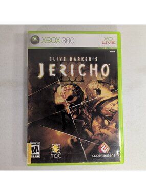 Clive Barker's Jericho Microsoft Xbox 360 Complete with Manual Tested
